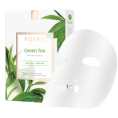 Foreo Farm Green Tea маска для лица, 3x6 мл/1 упаковка