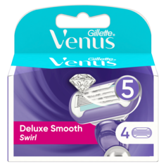 Gillette Venus Swirl картриджи для бритвы, 4 шт/1 упаковка