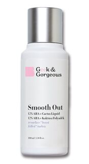 Geek &amp; Gorgeous Smooth Out сильный пилинг для лица с 12% AHA-кислотами и успокаивающей опунцией, 100 мл