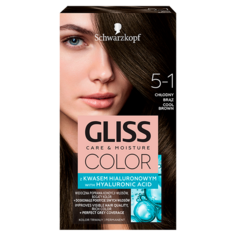 Gliss Color краска для волос 5-1 холодный шатен, 1 упаковка