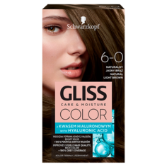 Gliss Color краска для волос 6-0 натуральный русый, 1 упаковка