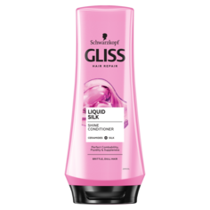 Gliss Liquid Silk кондиционер для тусклых и ломких волос, 200 мл