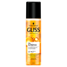 Gliss Oil Nutritive экспресс-кондиционер для сухих и поврежденных волос, 200 мл