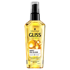 Gliss Daily Oil-Elixir питательный эликсир для поврежденных и сухих волос, 75 мл