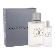 Giorgio Armani Acqua di Gio pour Homme мужской набор: туалетная вода, 100 мл + туалетная вода, 15 мл