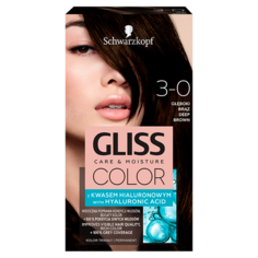 Gliss Color краска для волос 3-0 темно-русый, 1 упаковка