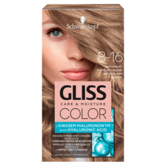 Gliss Color краска для волос 8-16 натуральный пепельный блонд, 1 упаковка