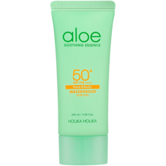 Holika Holika Aloe Water Proof Sun Gel водостойкий солнцезащитный крем-гель для лица SPF50 PA++++, 100 мл