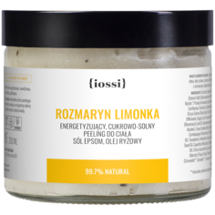 Iossi Rozmaryn Limonka сахарно-солевой скраб для тела, 250 мл