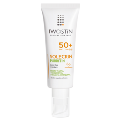 Iwostin Solecrin Purritin легкий матирующий флюид для лица SPF50+, 40 мл