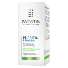 Iwostin Purritin Rehydrin увлажняющий гель для умывания лица, 150 мл