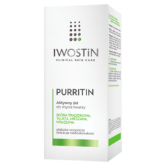 Iwostin Purritin активный гель для умывания лица, 150 мл
