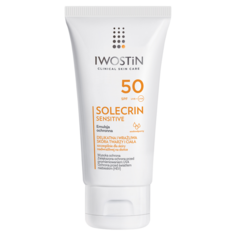 Iwostin Solecrin Sensitive солнцезащитная эмульсия SPF50, 100 мл