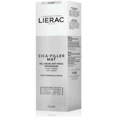 Lierac Cica-Filler регенерирующий гель-крем против морщин для лица, 40 мл
