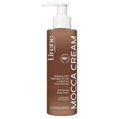 Lirene Mocca Cream Бронзирующий увлажняющий крем для тела, 200 мл