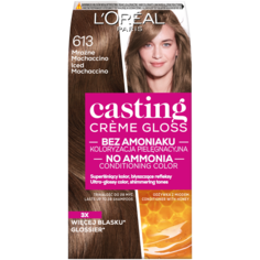 L&apos;Oréal Paris Casting Creme Gloss краска для волос 613 морозный мокачино, 1 упаковка L'Oreal
