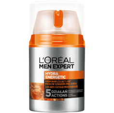 L&apos;Oréal Paris Men Expert Hydra Energetic увлажняющий крем для лица против следов усталости для мужчин, 50 мл L'Oreal