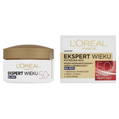 L&apos;Oréal Paris Ekspert Wieku укрепляющий ночной крем против морщин 50+, 50 мл L'Oreal