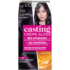 L&apos;Oréal Paris Casting Crème Gloss краска для волос 210 темно-синий черный, 1 упаковка L'Oreal