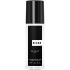 Mexx Black Man парфюмированный дезодорант для тела для мужчин, 75 мл