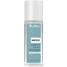 Mexx Simply Man парфюмированный дезодорант для тела для мужчин, 75 мл