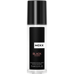 Mexx Black Woman парфюмированный дезодорант для тела для женщин, 75 мл