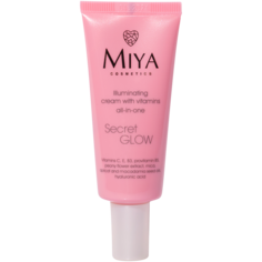 Miya Cosmetics Secret Glow осветляющий крем для лица с витаминами, 30 мл