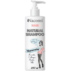 Nacomi Hair питательный и восстанавливающий шампунь для волос, 250 мл