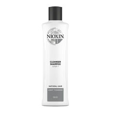 Nioxin System 1 шампунь против выпадения волос для натуральных и слегка редеющих волос, 300 мл