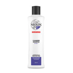 Nioxin System 6 шампунь против выпадения для сильно истонченных и химически обработанных волос, 300 мл