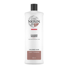 Nioxin System 3 шампунь против выпадения для окрашенных и слегка редеющих волос, 1000 мл