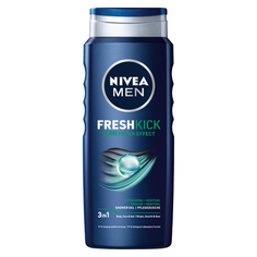 Nivea MEN Fresh Kick освежающий гель для душа для мужчин, 500 мл