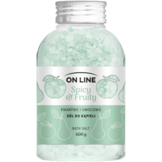 On Line Spicy&amp;Fruity соль для ванн, 600 г