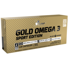 Olimp Gold Omega 3 Sport Edition биологически активная добавка, 120 кап./1 уп. ОЛИМП