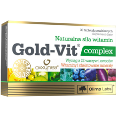 Olimp Gold-Vit Complex биологически активная добавка, 30 таблеток/1 упаковка ОЛИМП