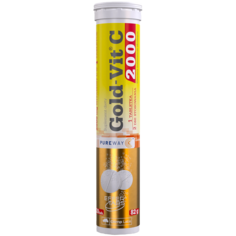 Olimp Gold-Vit C 200 шипучие таблетки со вкусом лимона, 20 таб./1 уп. ОЛИМП