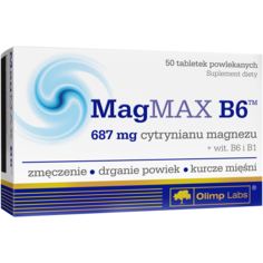 Olimp Magmax B6 биологически активная добавка, 50 таблеток/1 упаковка ОЛИМП