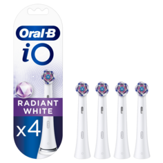 Oral-B IO Rad White Сменные насадки для магнитной зубной щетки, 4 шт./уп.