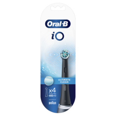 Oral-B IO Ultim Clean Black магнитные насадки для зубных щеток, 4 шт/1 упаковка