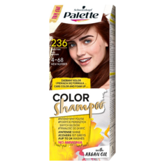 Palette Color Shampoo шампунь-краска для волос 4-68 (236) каштановый, 1 упаковка