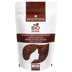 Orientana Bio хна для волос темный шоколад, 100 г