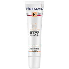 Pharmaceris F Capilar-Correction маскирующий флюид для куперозной кожи SPF20 10 фарфор, 30 мл