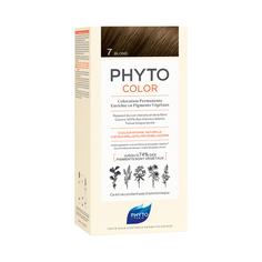 Phyto Phytocolor краска для волос 7.0 блонд, 1 упаковка