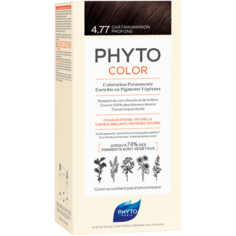 Phyto Phytocolor краска для волос 4.77 интенсивный каштановый коричневый, 1 упаковка