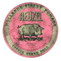 Reuzel Pink Grease Heavy Hold помада для волос экстрасильной фиксации, 113 г