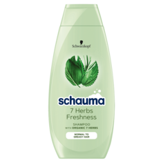 Schauma 7 Herbs шампунь для жирных и нормальных волос, 400 мл