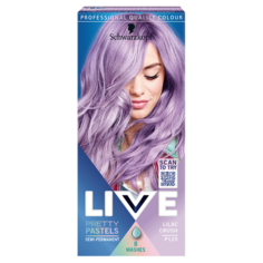 Schwarzkopf Live Ultra Brights Крем-краска для волос P120 (L120) Lilac Crush, 1 упаковка