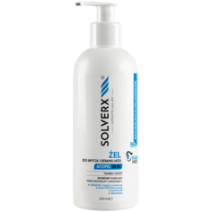 Solverx Atopic Skin гель для умывания и снятия макияжа, 200 мл