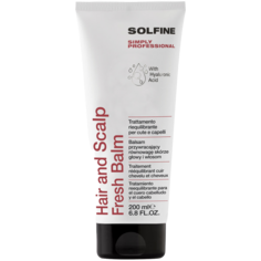 Solfine Освежающий бальзам для волос и кожи головы, 200 мл