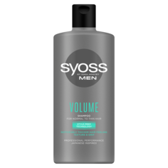 Syoss Men Volume мужской шампунь для объема для нормальных и тонких волос, 440 мл